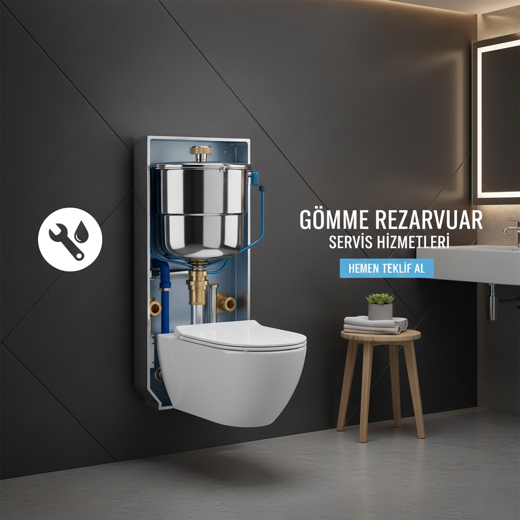 Gömme Rezervuar Servisi | Profesyonel Tamir ve Yedek Parça Hizmeti